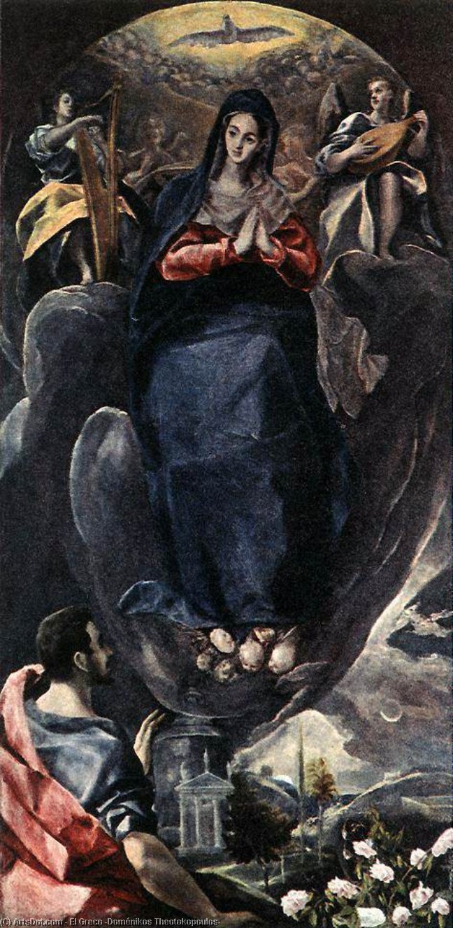 The Virgin Of The Immaculate Conception And St John — El Greco