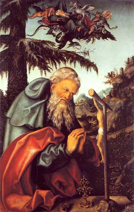 St. Anthony — Lucas Cranach The Elder