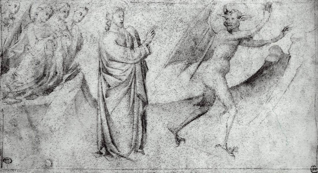 The Temptation Of Christ — Lorenzo Monaco