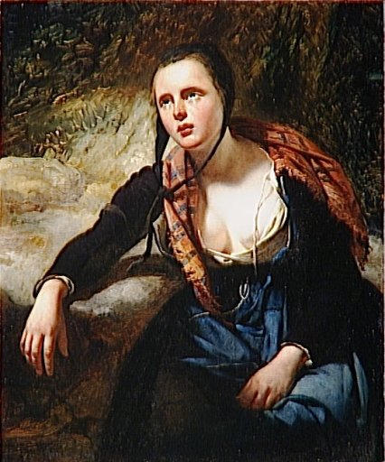 Jeune Alsacienne — Claude Marie Paul Dubufe