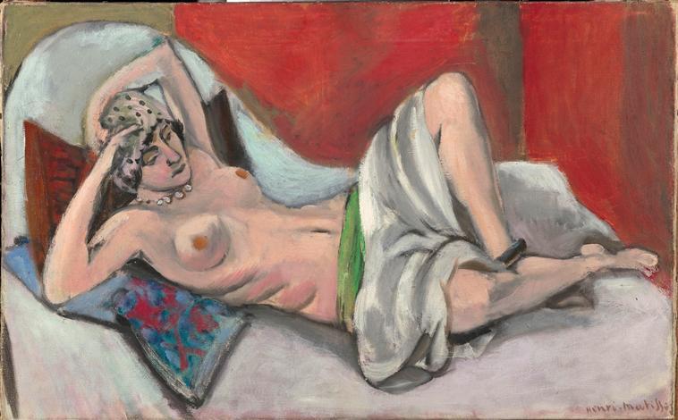 Draped Nude — Анри Матис