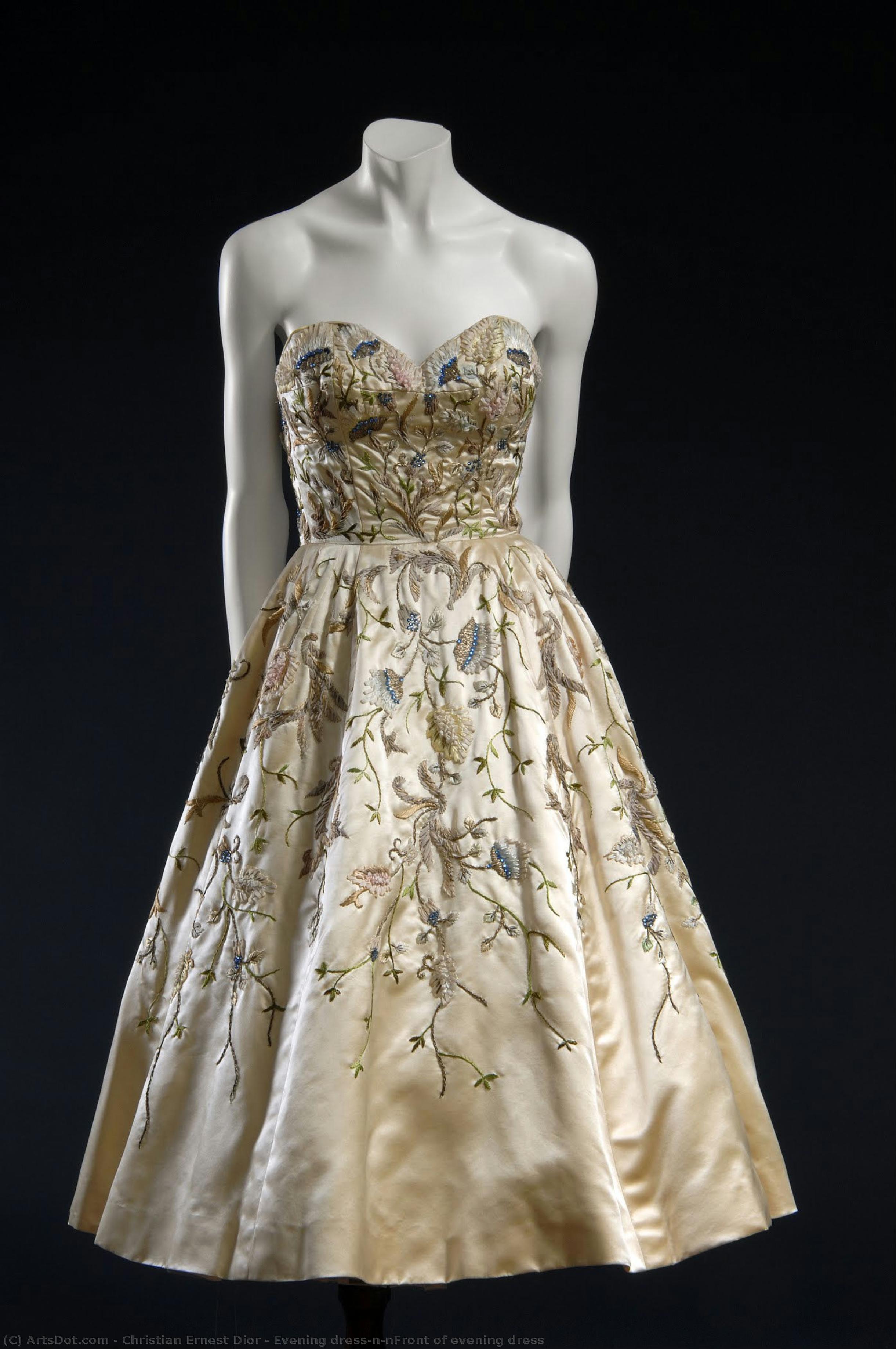 Evening Dress\n\nfront Of Evening Dress — Christian Dior