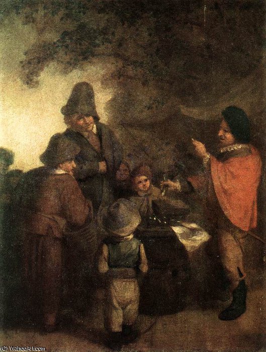 The Stall Keeper — Адриаан Ван Остад