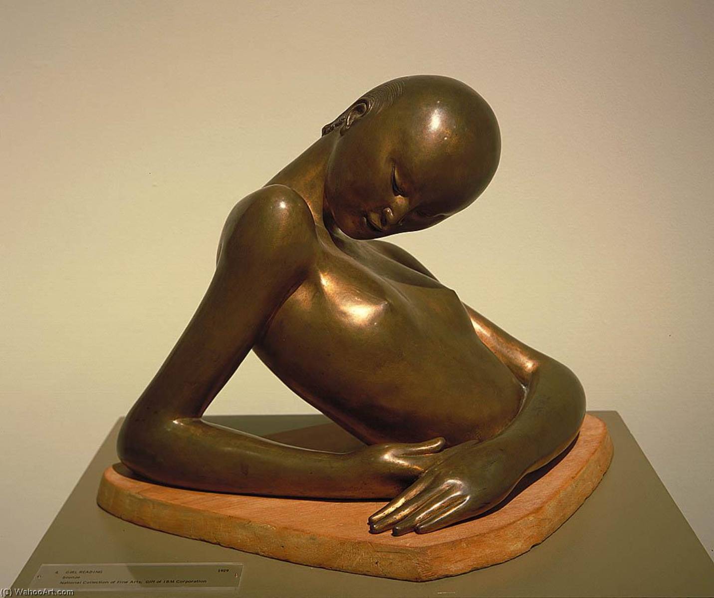 Girl Reading — Hugo Robus