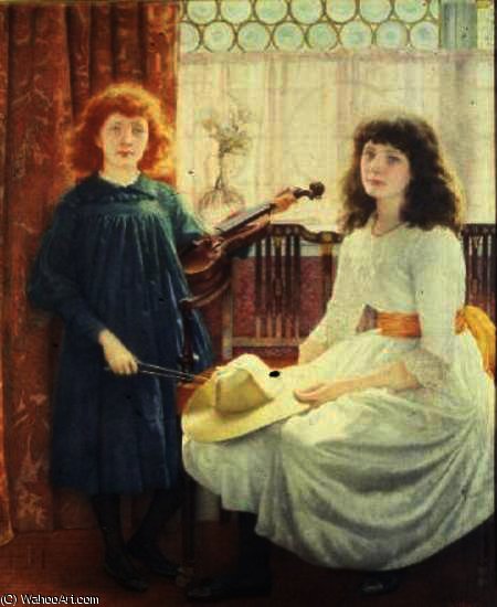Bell And Dorothy Freeman — Edward Robert Hughes