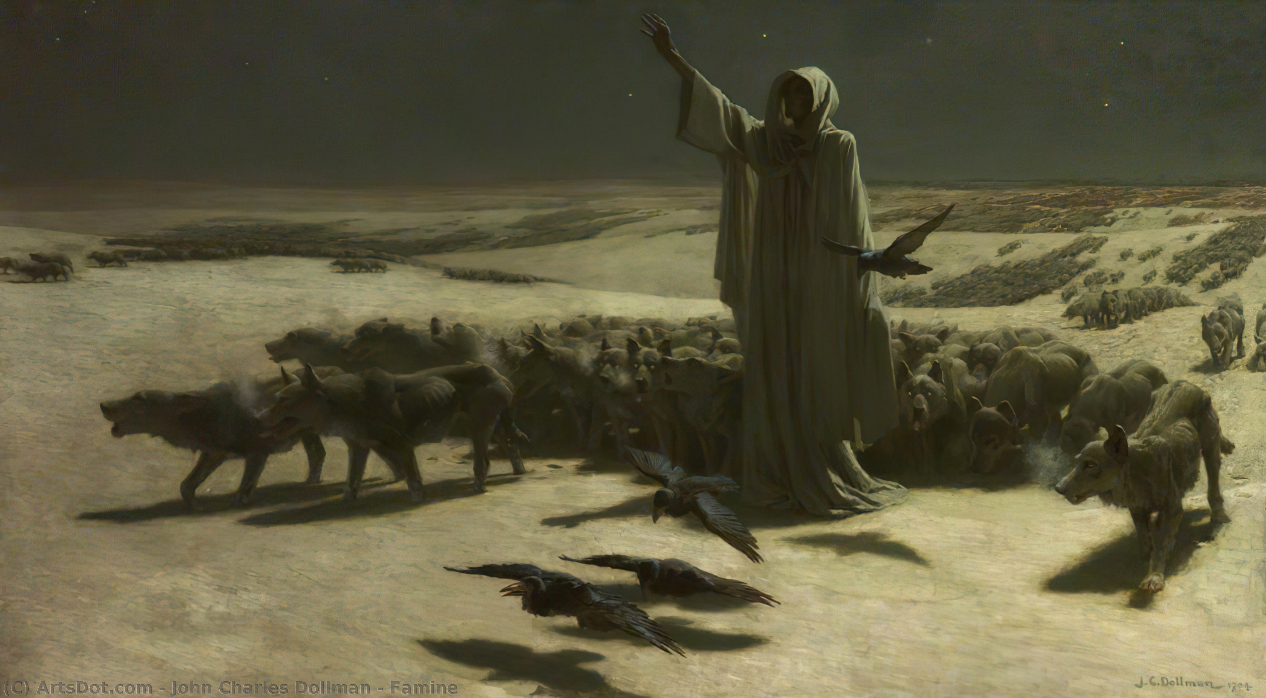 Famine — John Charles Dollman