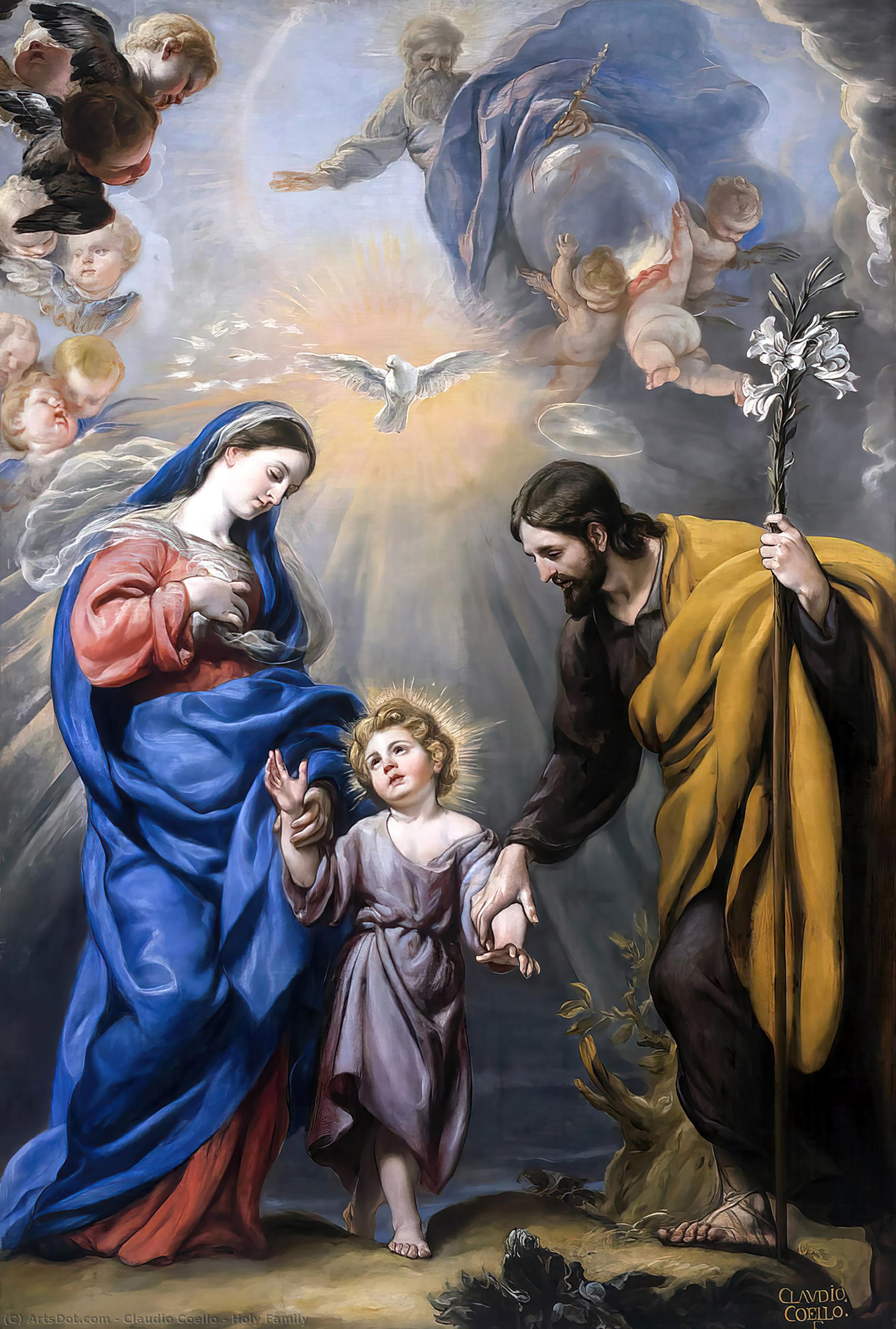 Holy Family — Claudio Coello