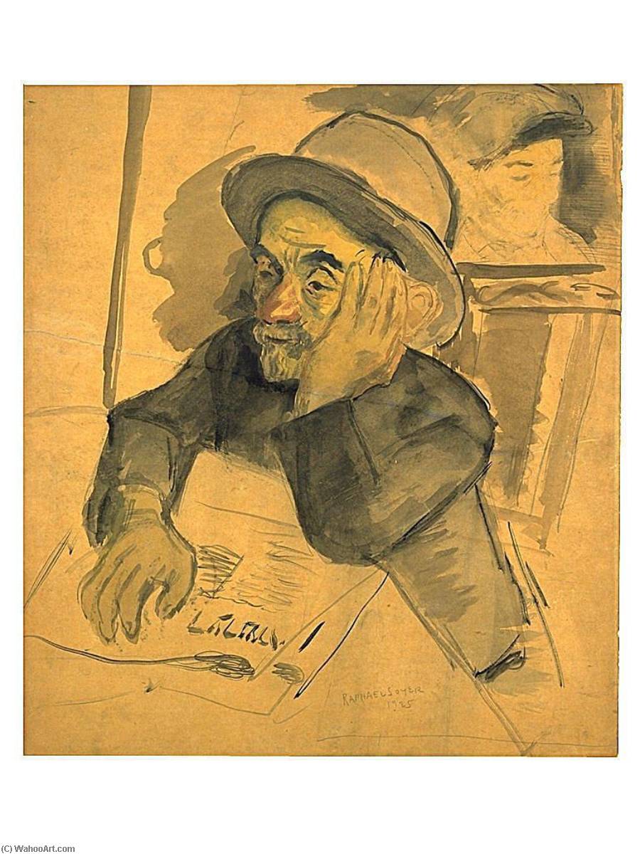 In A Jewish Cafe — Raphael Soyer
