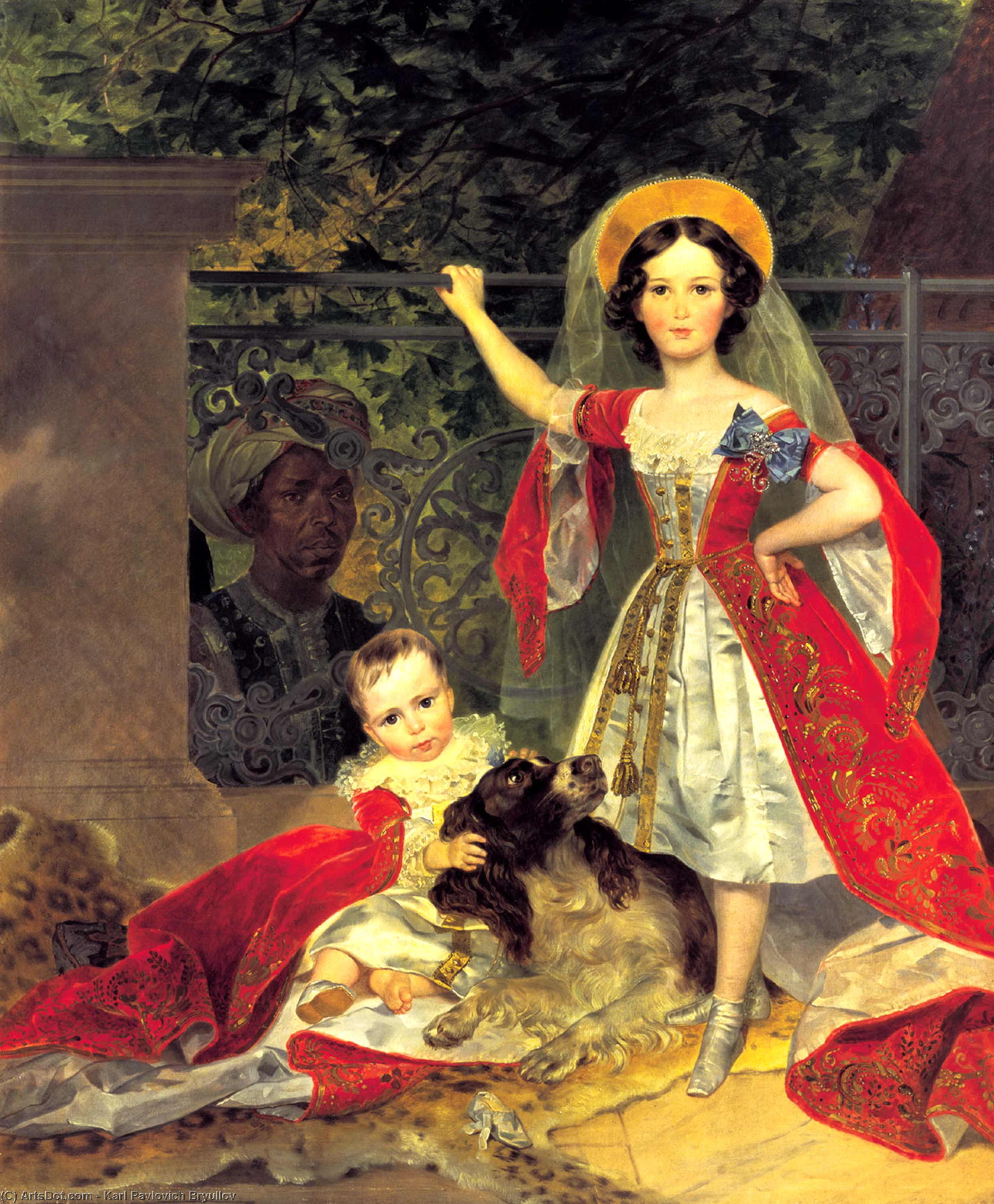 Two Children — Карл Павлович Брюлов