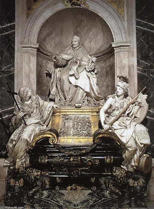 Tomb Of Pope Innocent Xi — Pierre-étienne Monnot