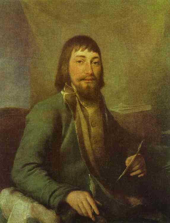 Portrait Of I. I. Bilibin — Dmitry Grigoryevich Levitsky