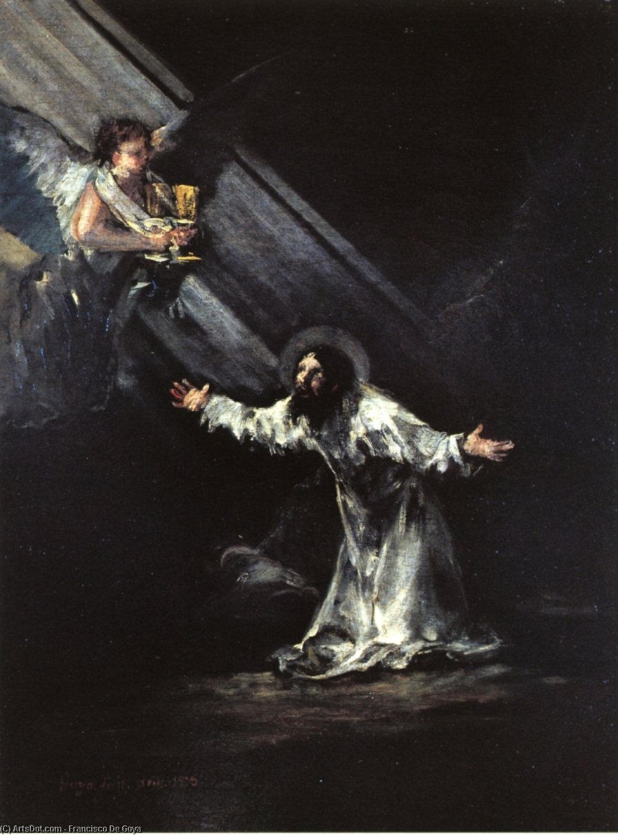 Cristo En El Monte De Olivos — Francisco José De Goya Y Lucientes