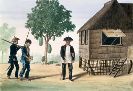 A Prisoner Led Off By A Policeman And A Councillor — Jose Honorato Lozano