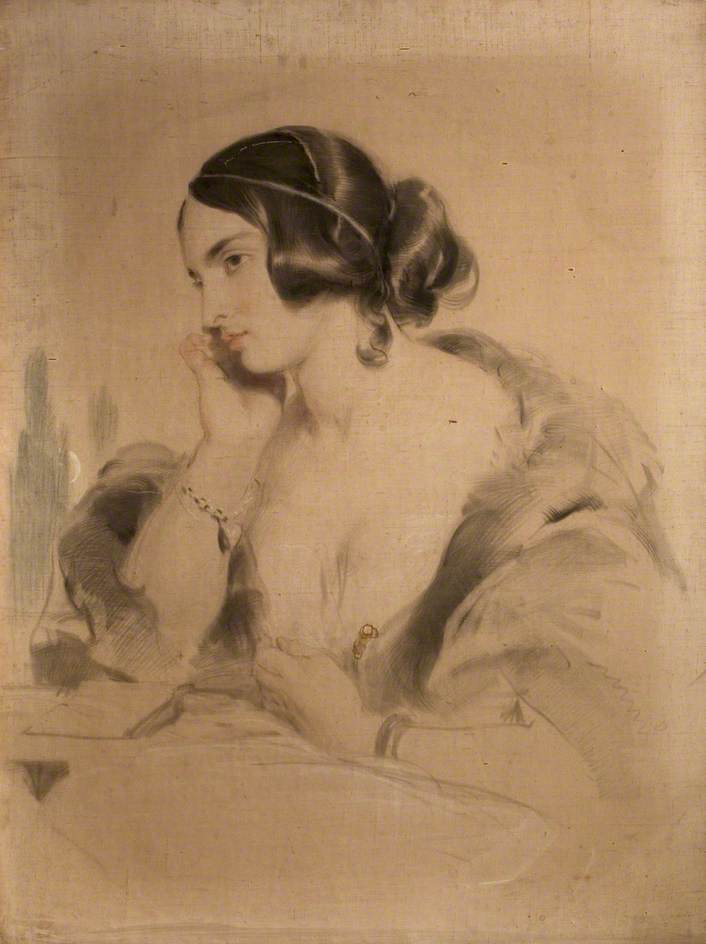 The Honourable Mrs Norton — Sir Edwin Henry Landseer