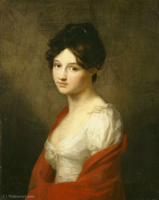 Portrait Of Betty Tischbein — Johann Friedrich August Tischbein