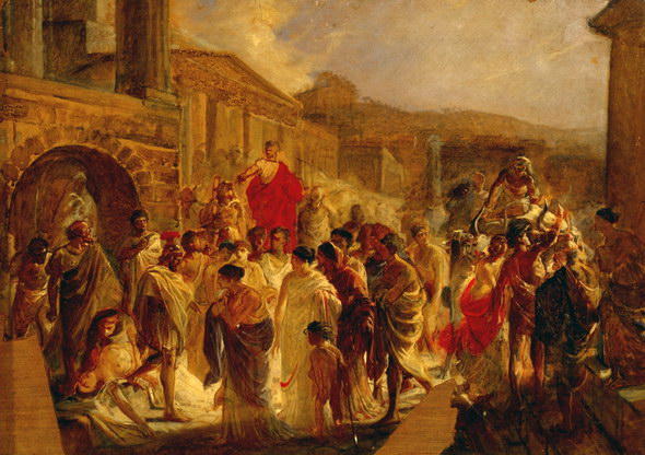 Death Of Virginia, Study — Николай Ге