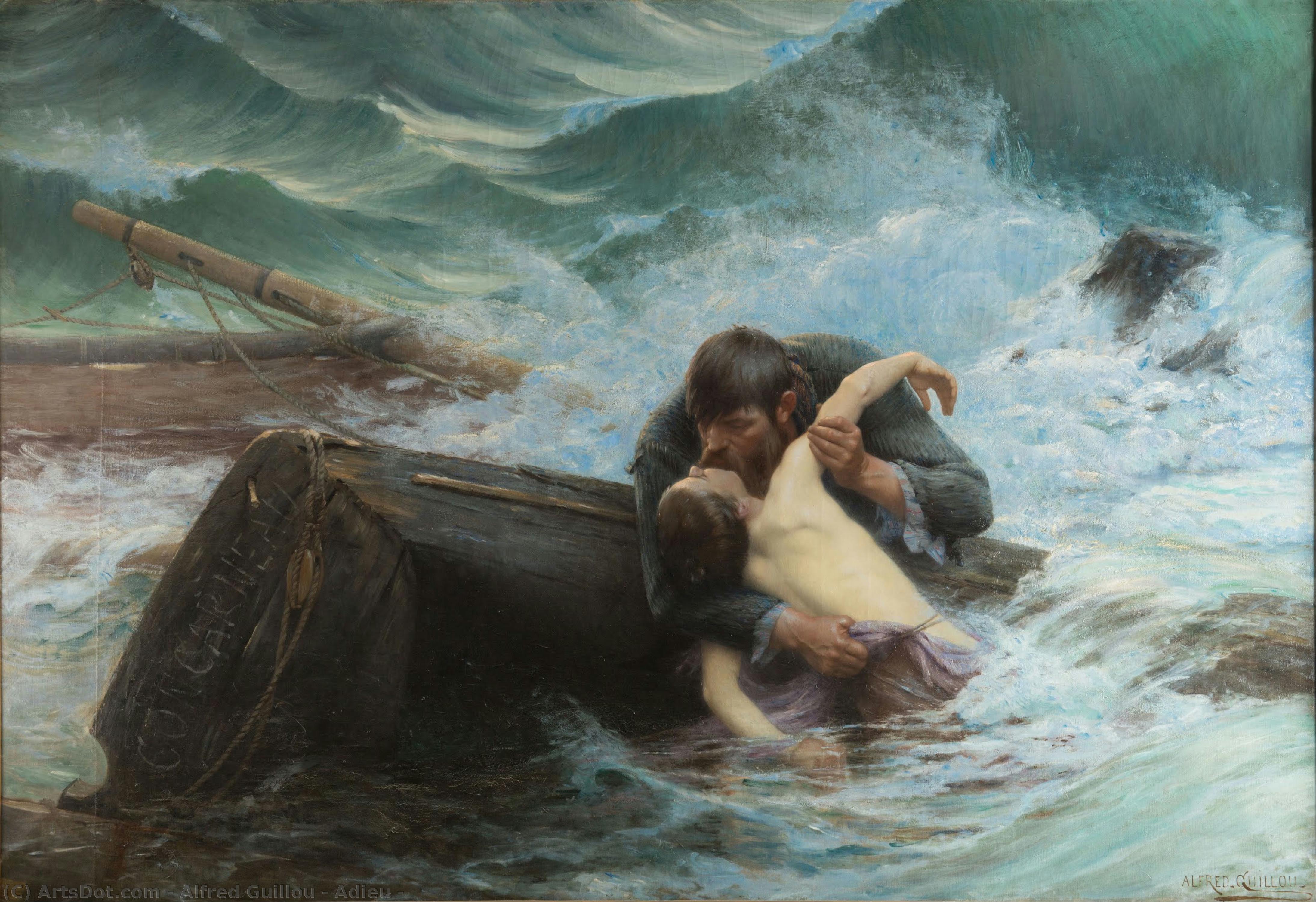 Adieu ! — Alfred Guillou