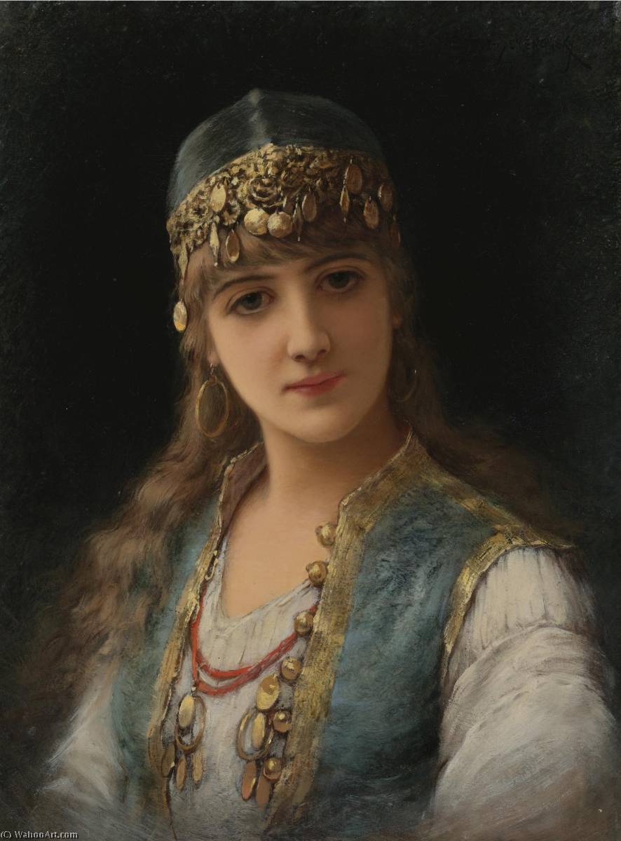 A Harem Beauty — Emile Eisman Semenovsky