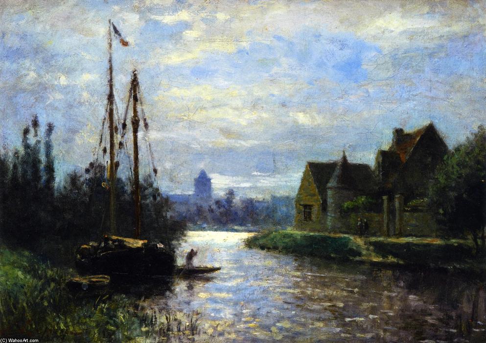 Canal In Moonlight — Станислав Лепин