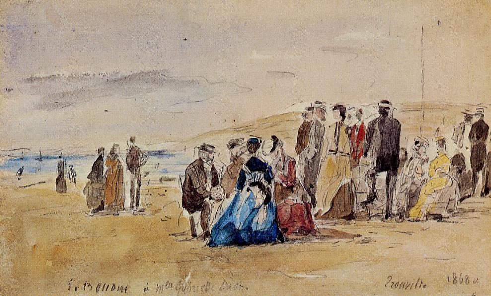 Trouville — Eugène Louis Boudin