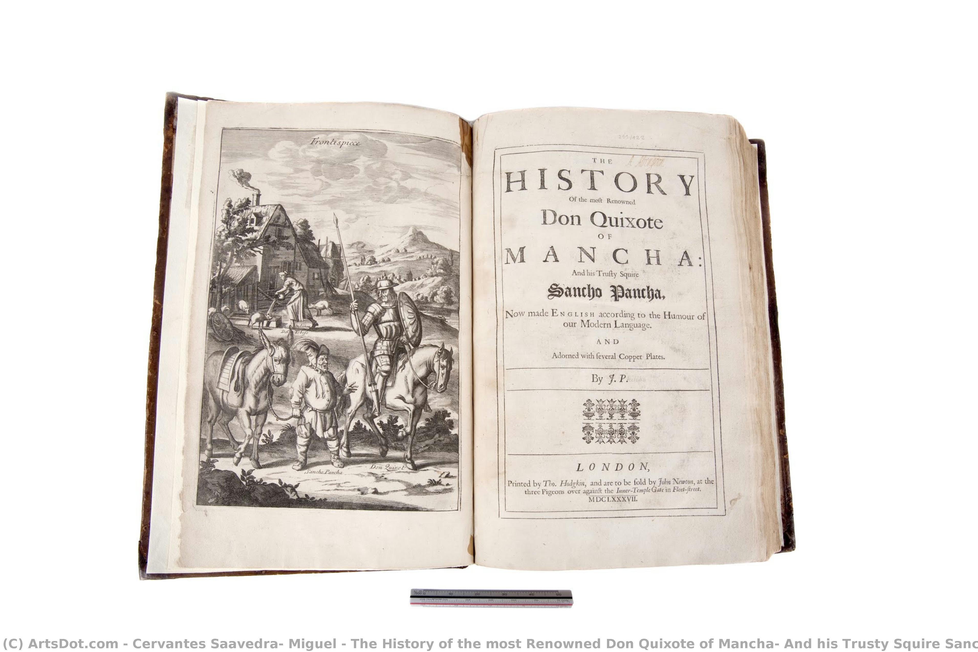 The History Of The Most Renowned Don Quixote Of Mancha: And His Trusty Squire Sancho Pancha — Cervantes Saavedra, Miguel