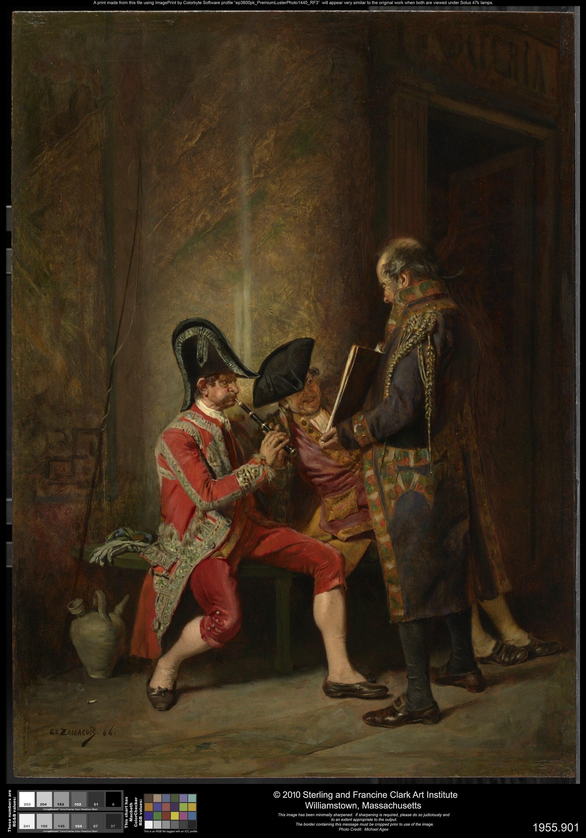 The Musicians (music In An Antechamber) — Eduardo Zamacois Y Zabala