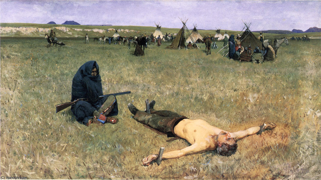 The Captive — Henry F Farny