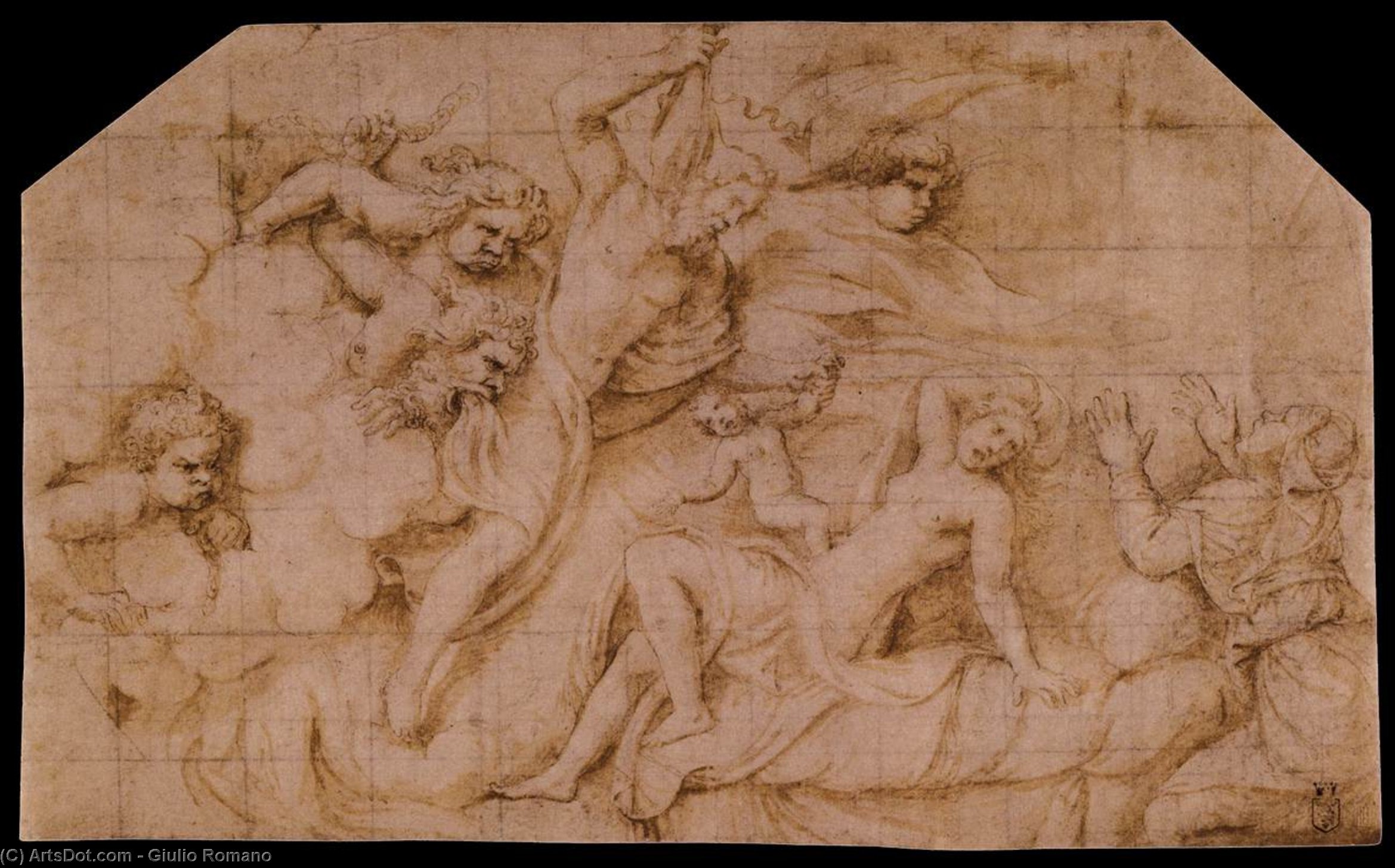 The Birth Of Bacchus — Giulio Romano