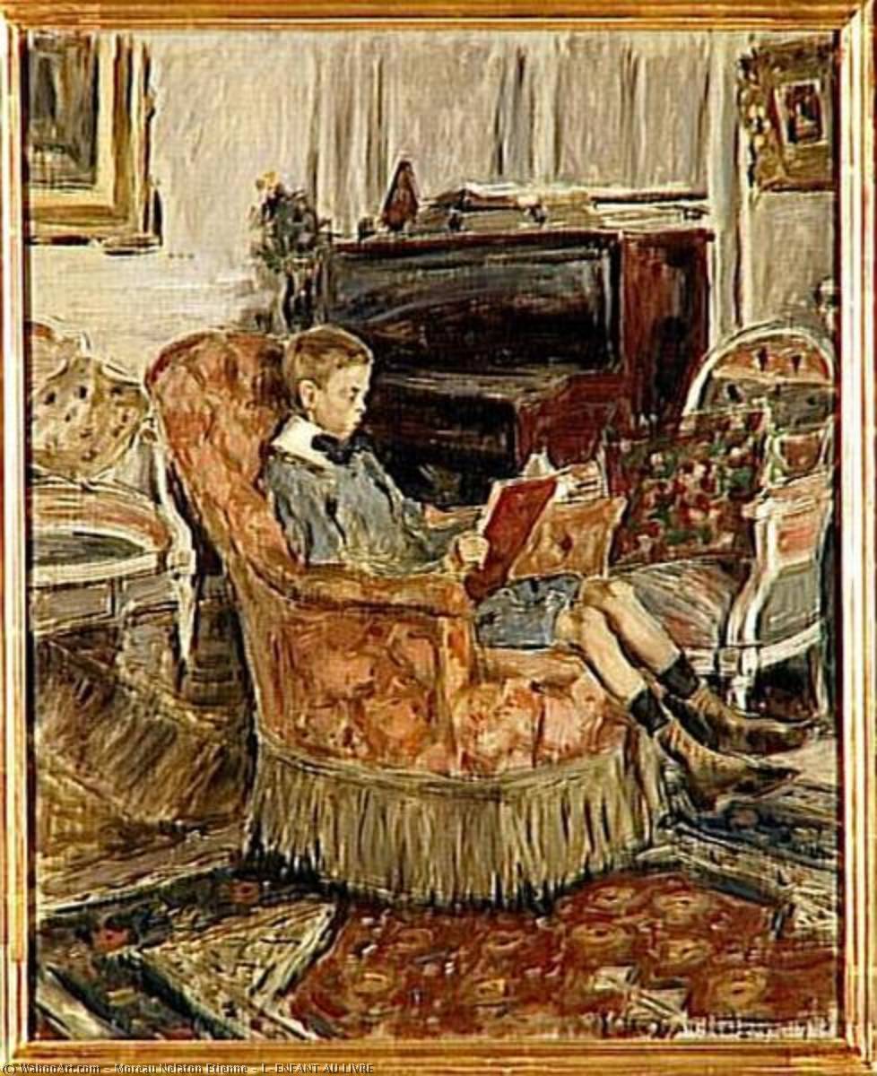 L'enfant Au Livre — Moreau Nelaton Etienne