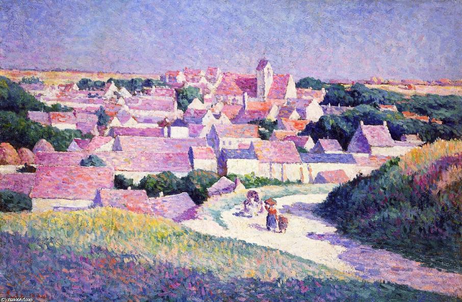 Moulineux, The Entrance To The Village — Maximilien Luce