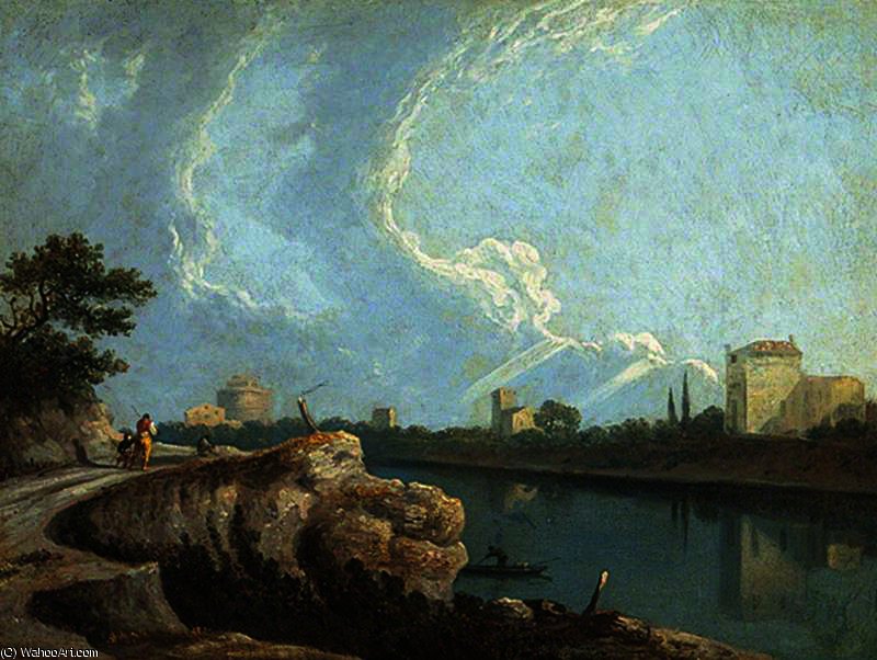 The Banks Of The Tiber, Rome, Italy — Richard Wilson