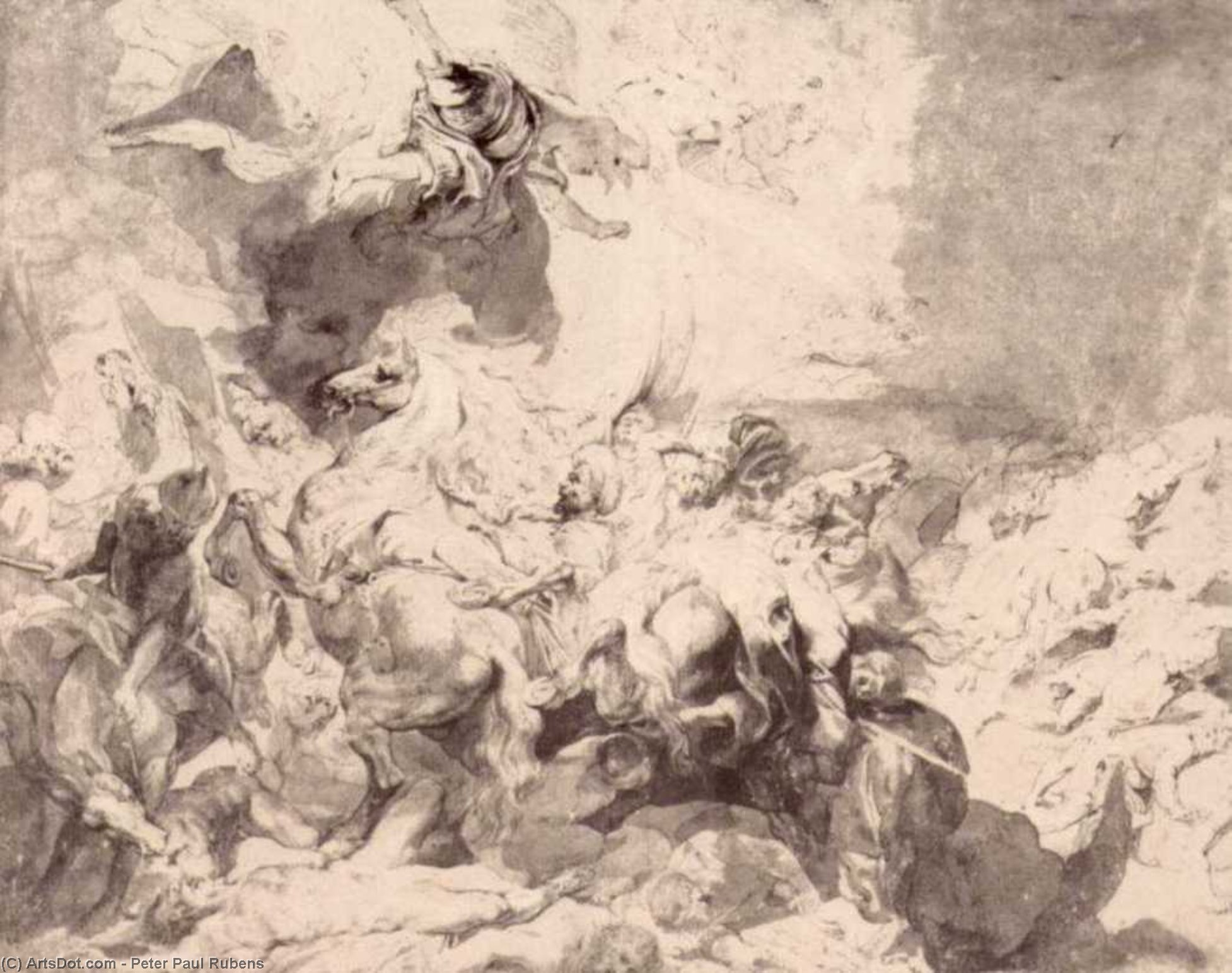 The Damage Of Sennaherib — Peter Paul Rubens