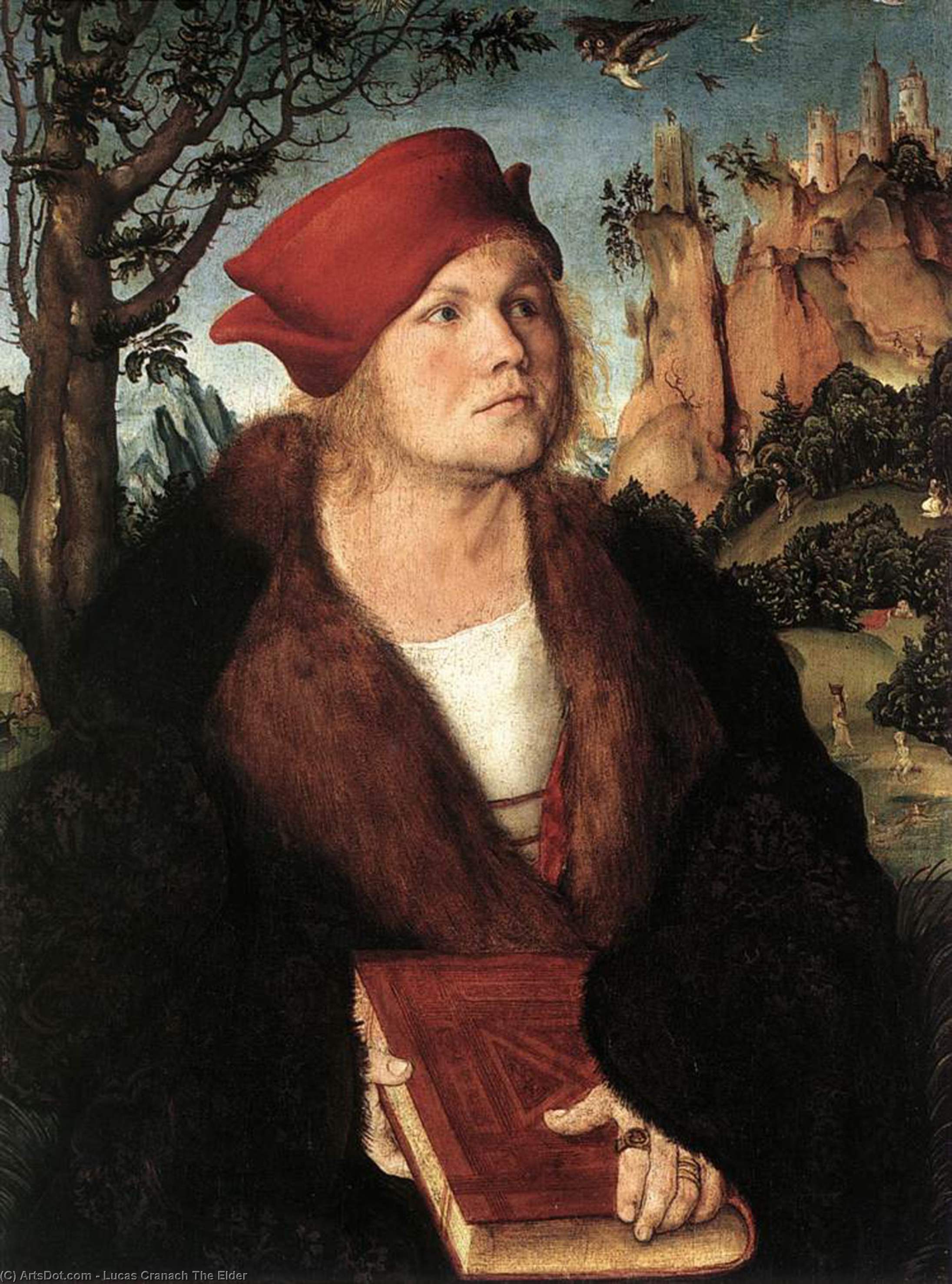 Portrait Of Dr. Johannes Cuspinian — Lucas Cranach The Elder