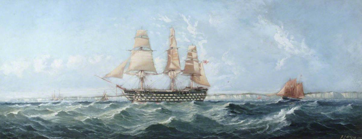 Hms 'britannia' — Henry J Morgan