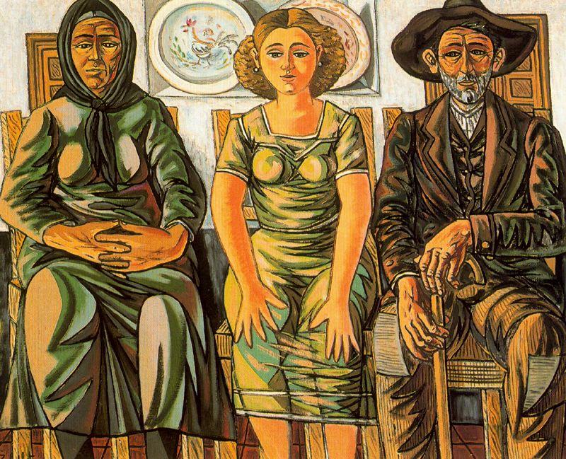 Peasant Family — Rafael Zabaleta Fuentes