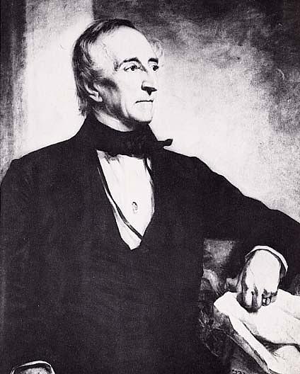 John Tyler (1790 1862), (painting) — George Peter Alexander Healy