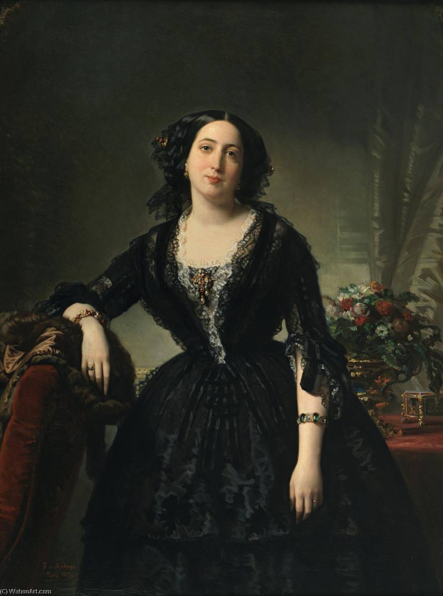 María Dolores De Aldama Y Alfonso, Marquesa De Montelo — Federico De Madrazo Y Kuntz