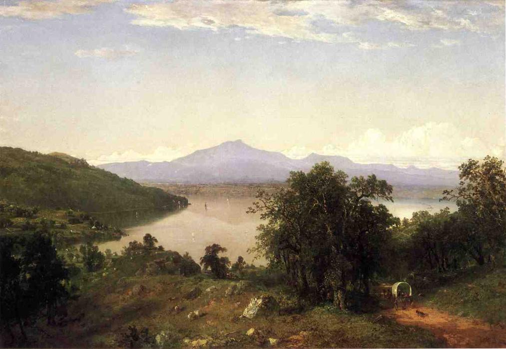 Camels Hump From The Western Shore Of Lake Champlain — Џон Фредерик Кенсет
