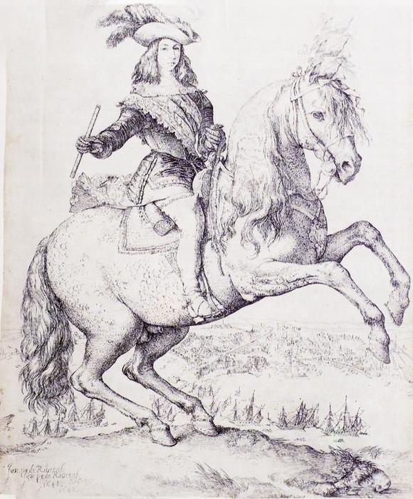 Equestrian Portrait Of Don John Of Austria Juan José De Austria — Jusepe De Ribera