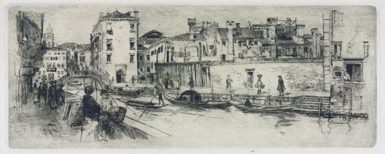 San Trovasso Canal, Venice — Frank Duveneck