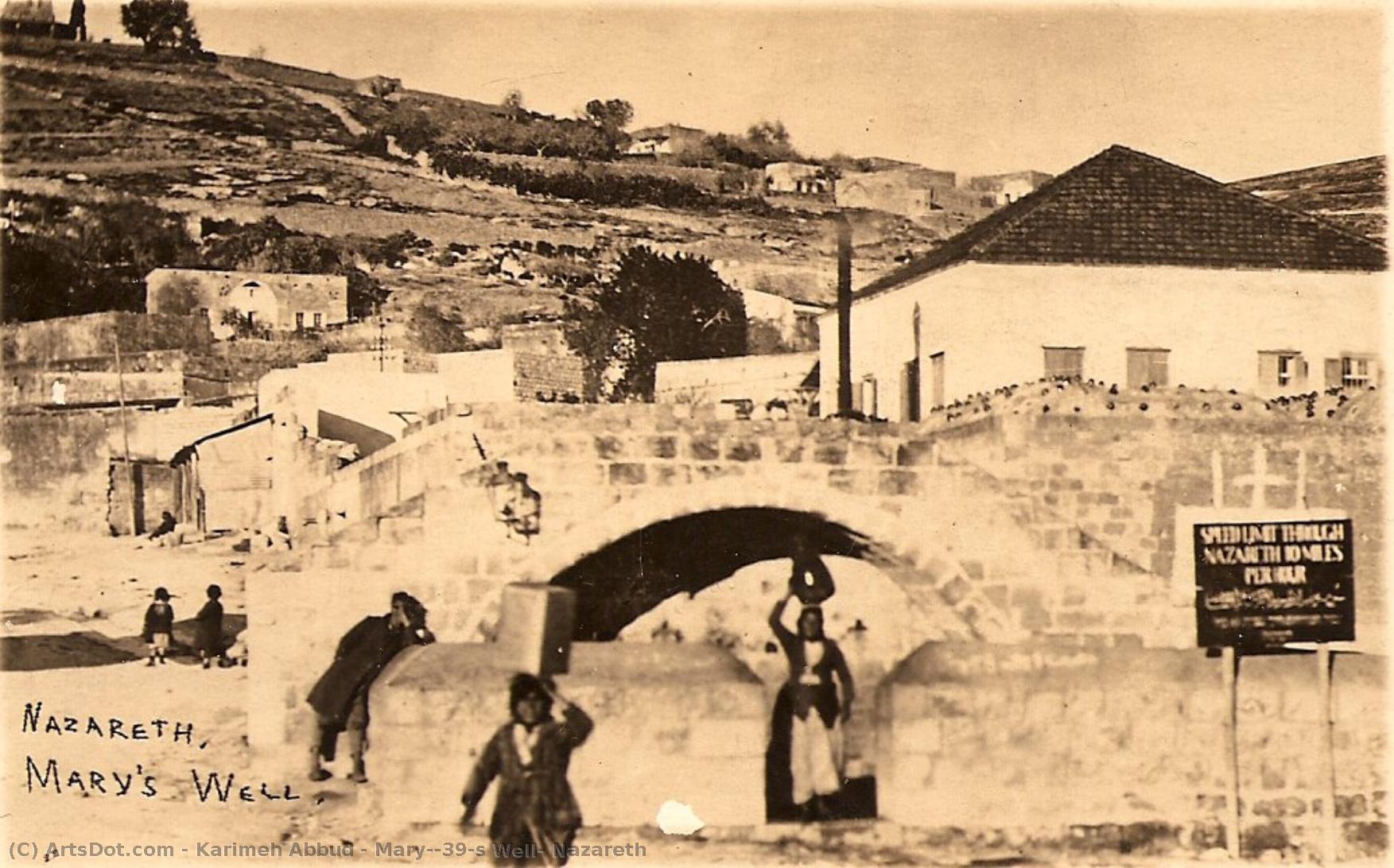 Mary's Well, Nazareth — Karimeh Abboud