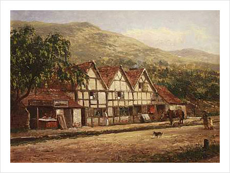 The Old Blacksmith's Shop, Great Malvern — R.a Benjamin Williams Leader