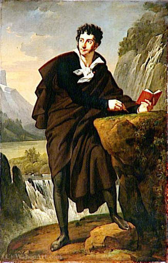Portrait Of Charles-victor Prévost D'arlincourt — Robert Jacques François Lefèvre