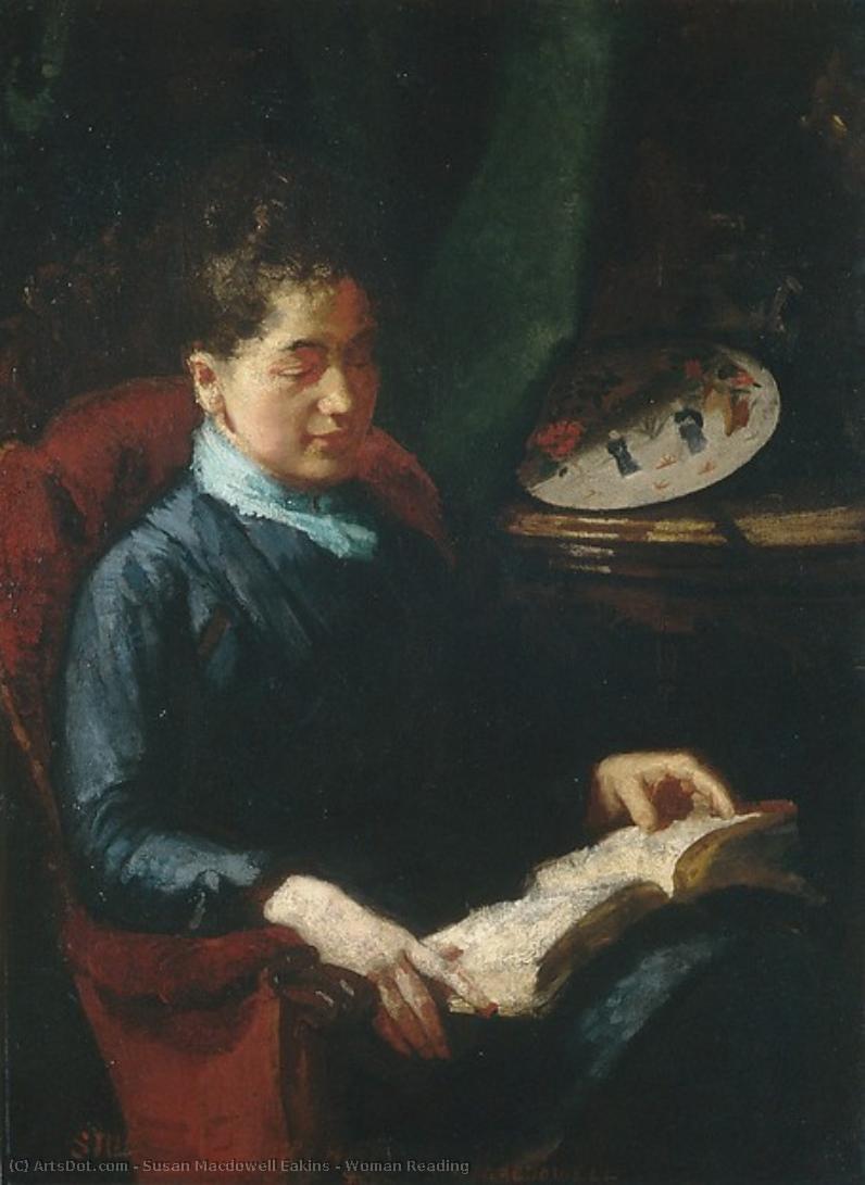 Woman Reading — Susan Macdowell Eakins