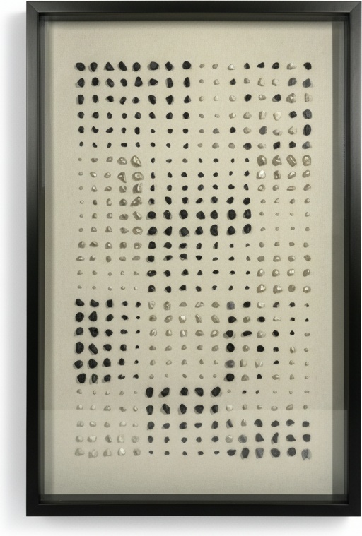 Abstract Mosaic Wall Art – Handcrafted Mixed Media Painting