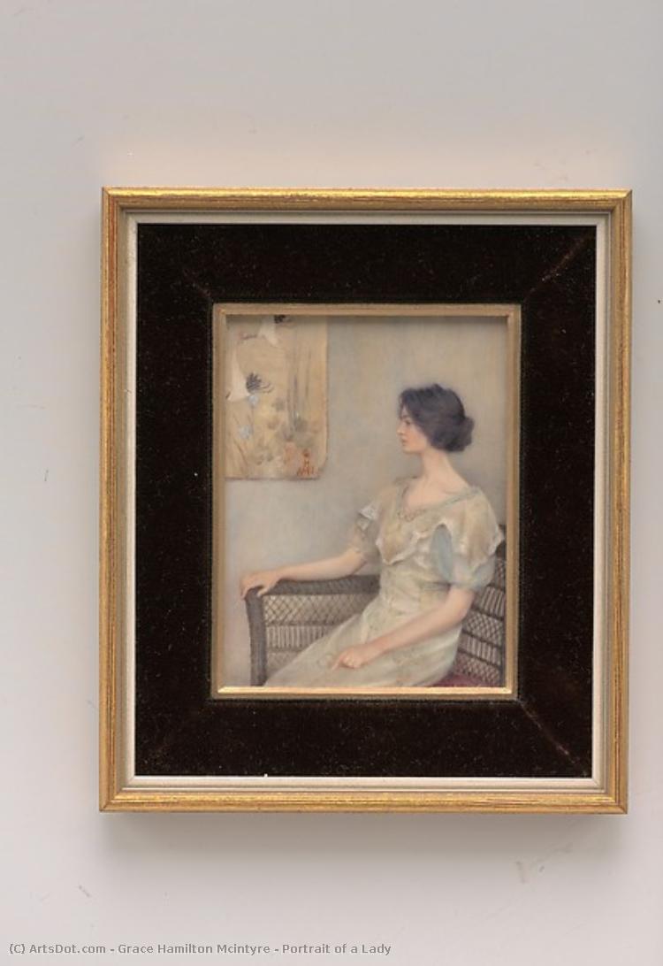 Portrait Of A Lady — Grace Hamilton Mcintyre