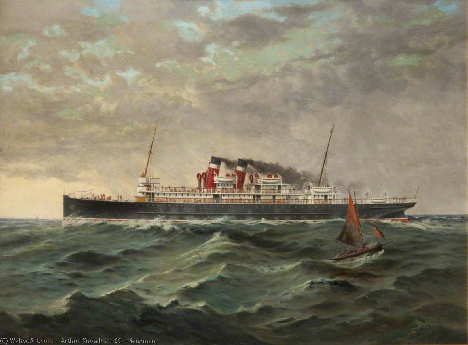 Ss 'manxman' — Arthur Knowles