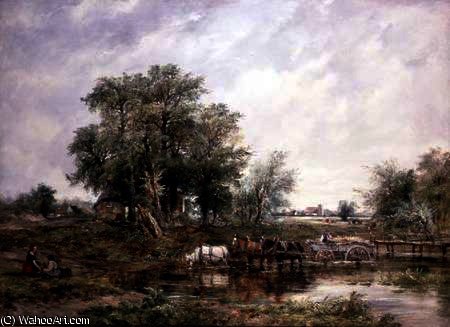 A Suffolk Landscape — Фредерик Уортс
