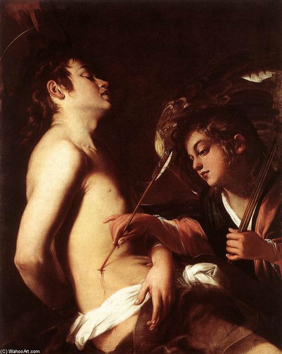 St Sebastian Healed By An Angel — Giovanni Baglione