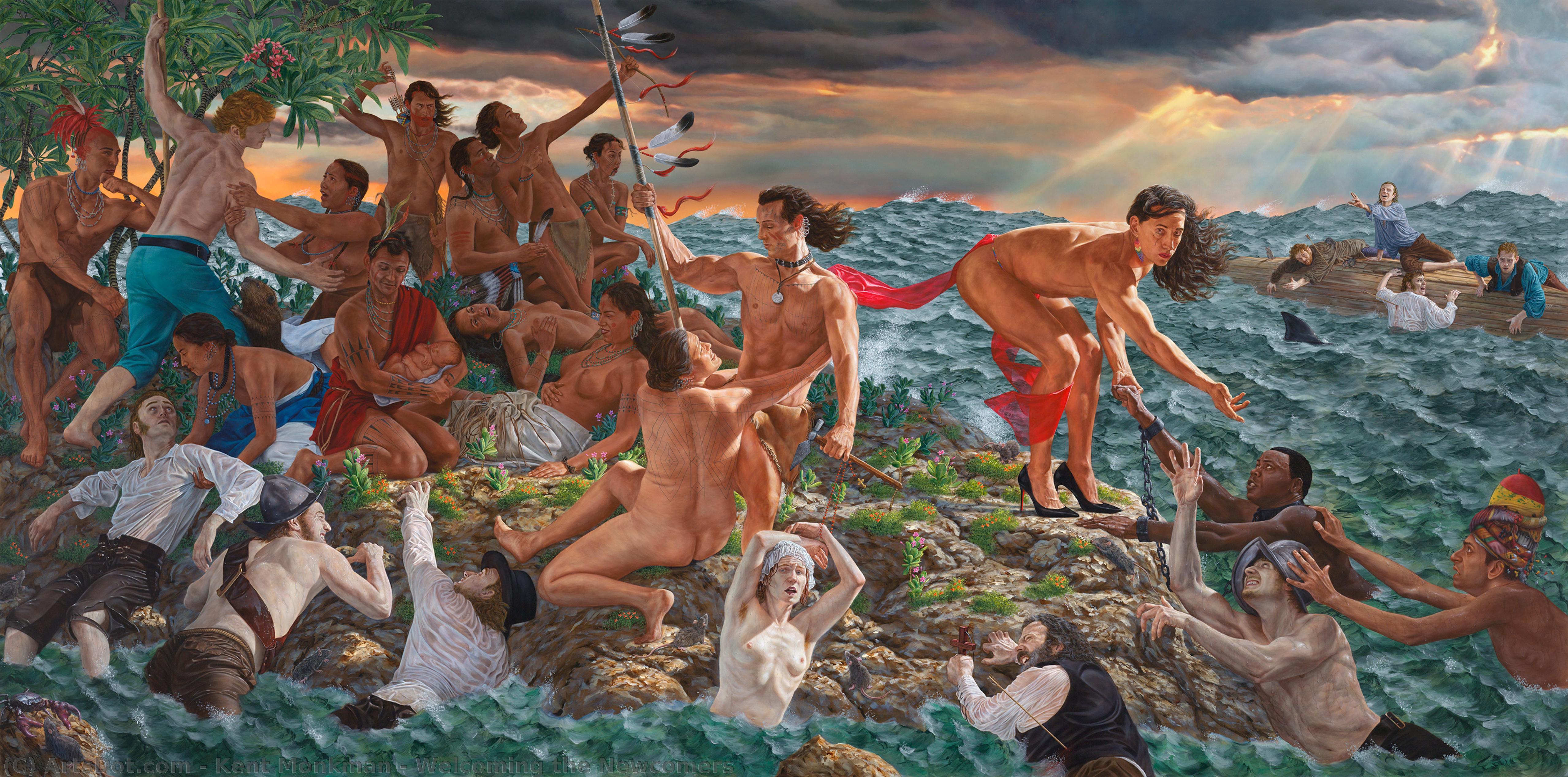 Welcoming The Newcomers — Kent Monkman